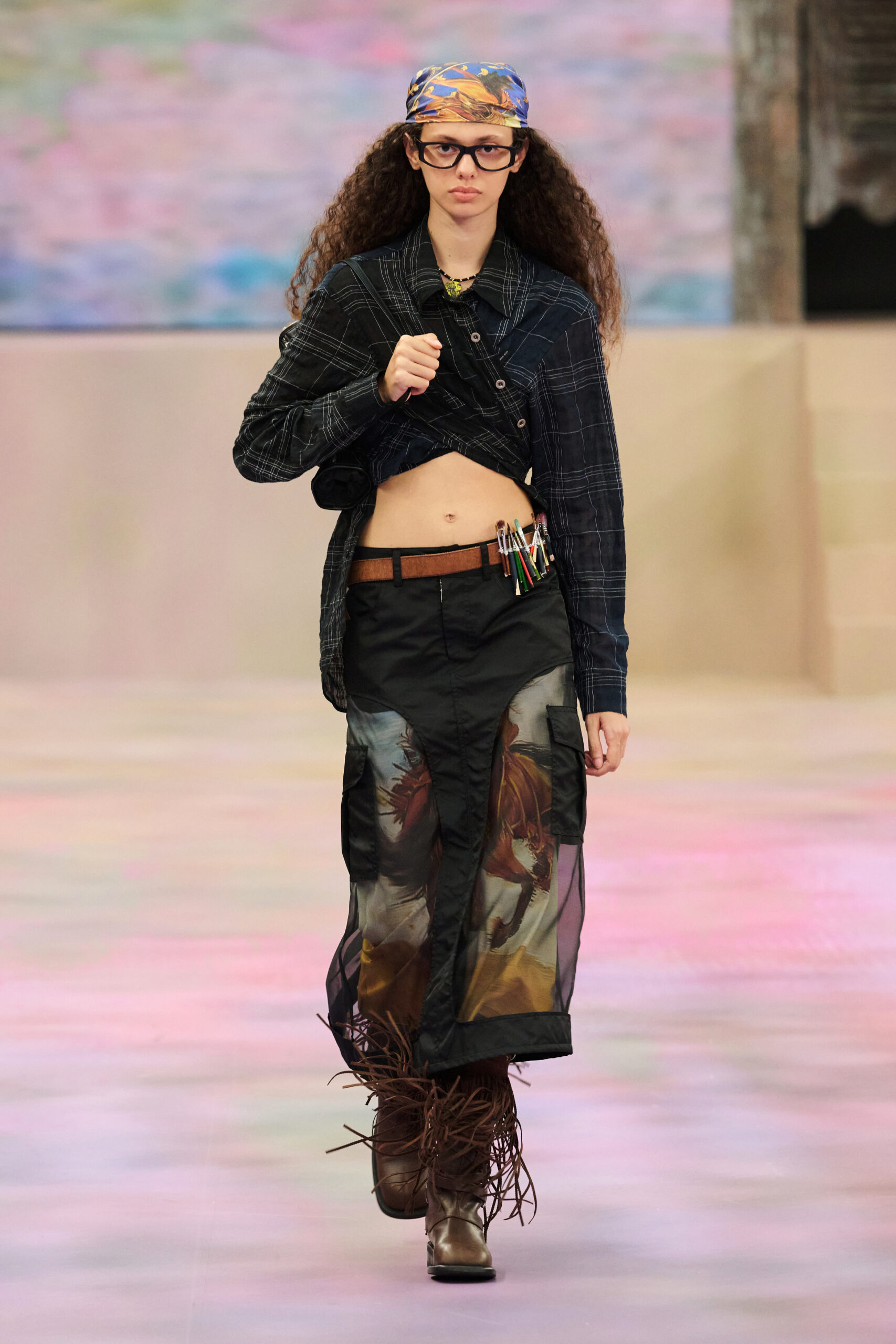 ANDERSSON BELL SS25 RUNWAY IN SHANGHAI | Zerek Studio