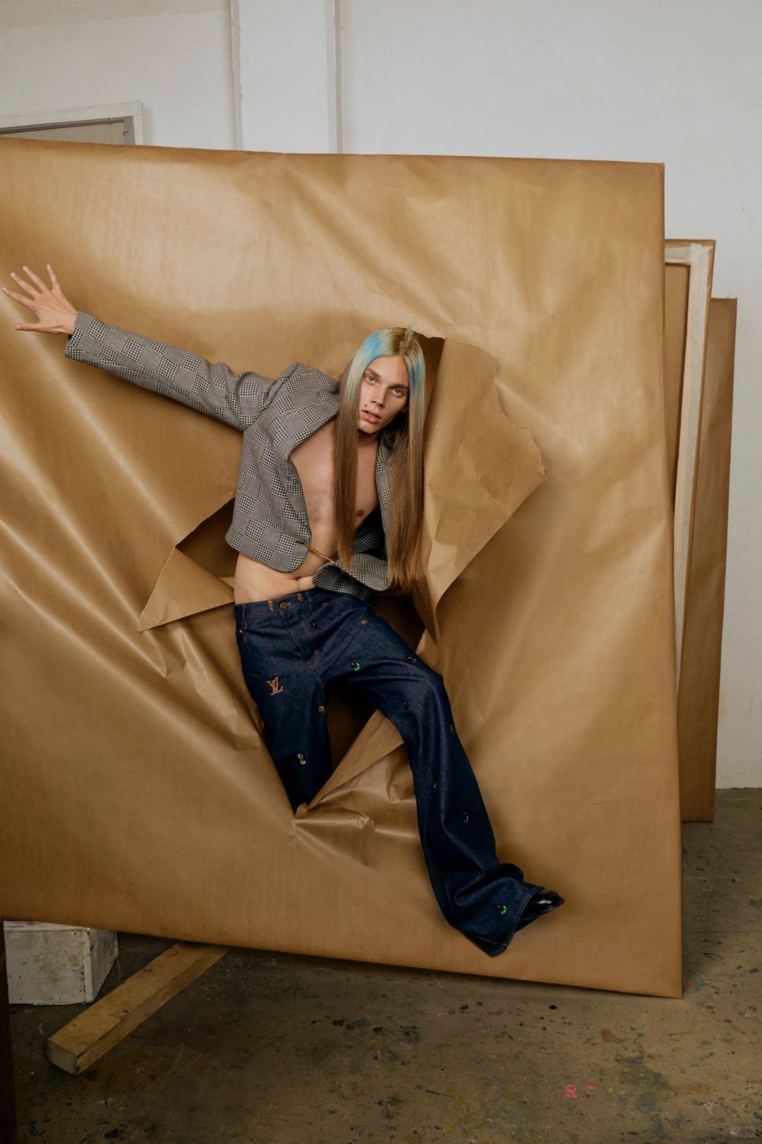 LOUIS VUITTON MEN’S SS24 ON METAL MAGAZINE | Zerek Studio