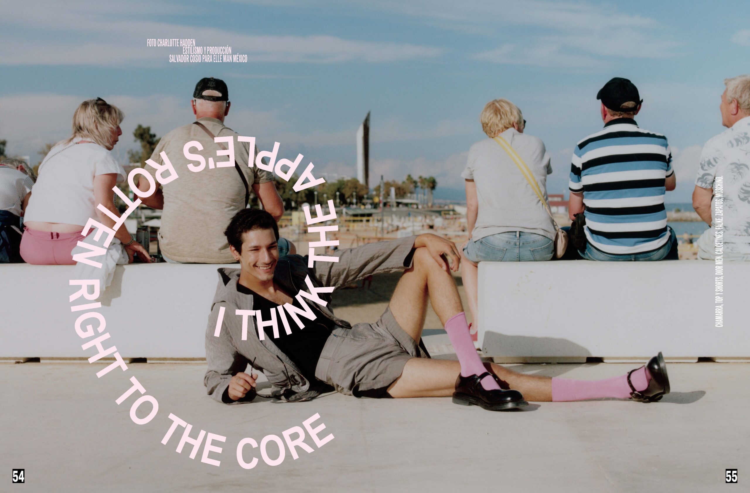 ELLE MEXICO MEN I THINK THE APPLE’S ROTTEN RIGHT TO THE CORE | Zerek Studio